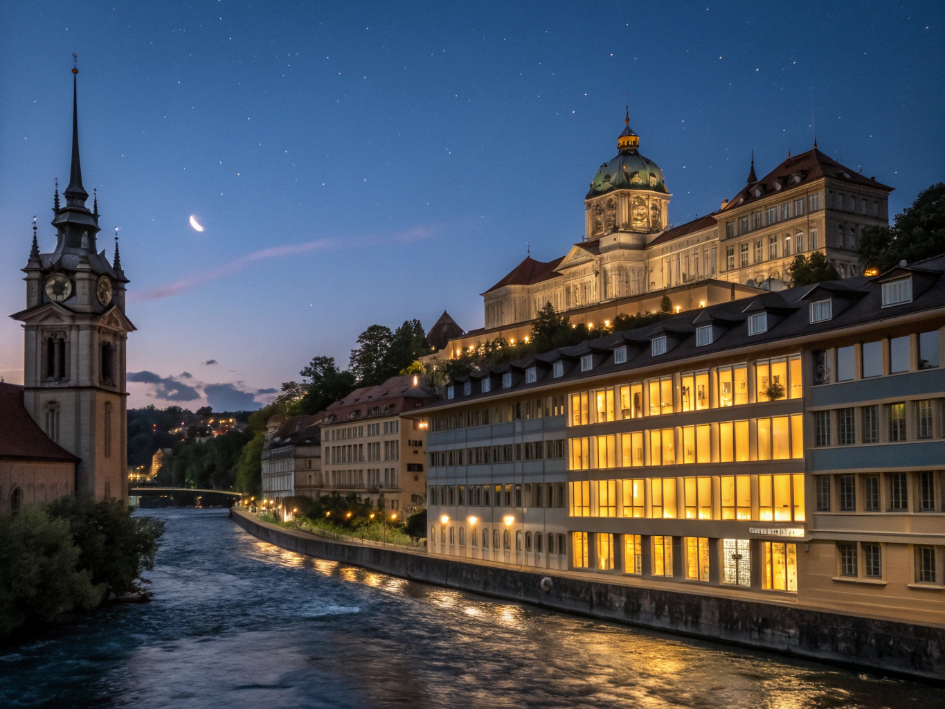 UNESCO siyahısındakı Bern köhnə şəhəri və Aare çayı